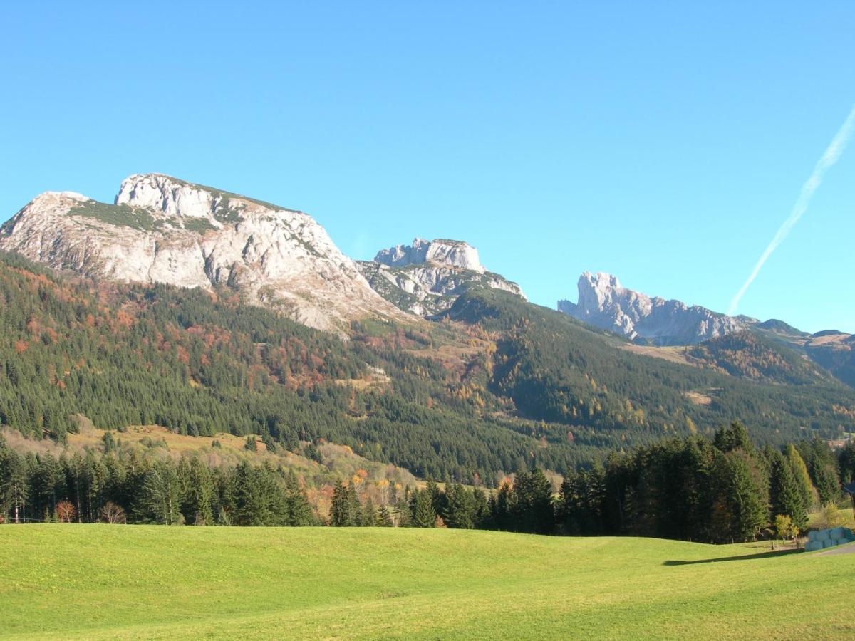Kachelofenwohnung Poelzleitner Annaberg im Lammertal Luaran gambar