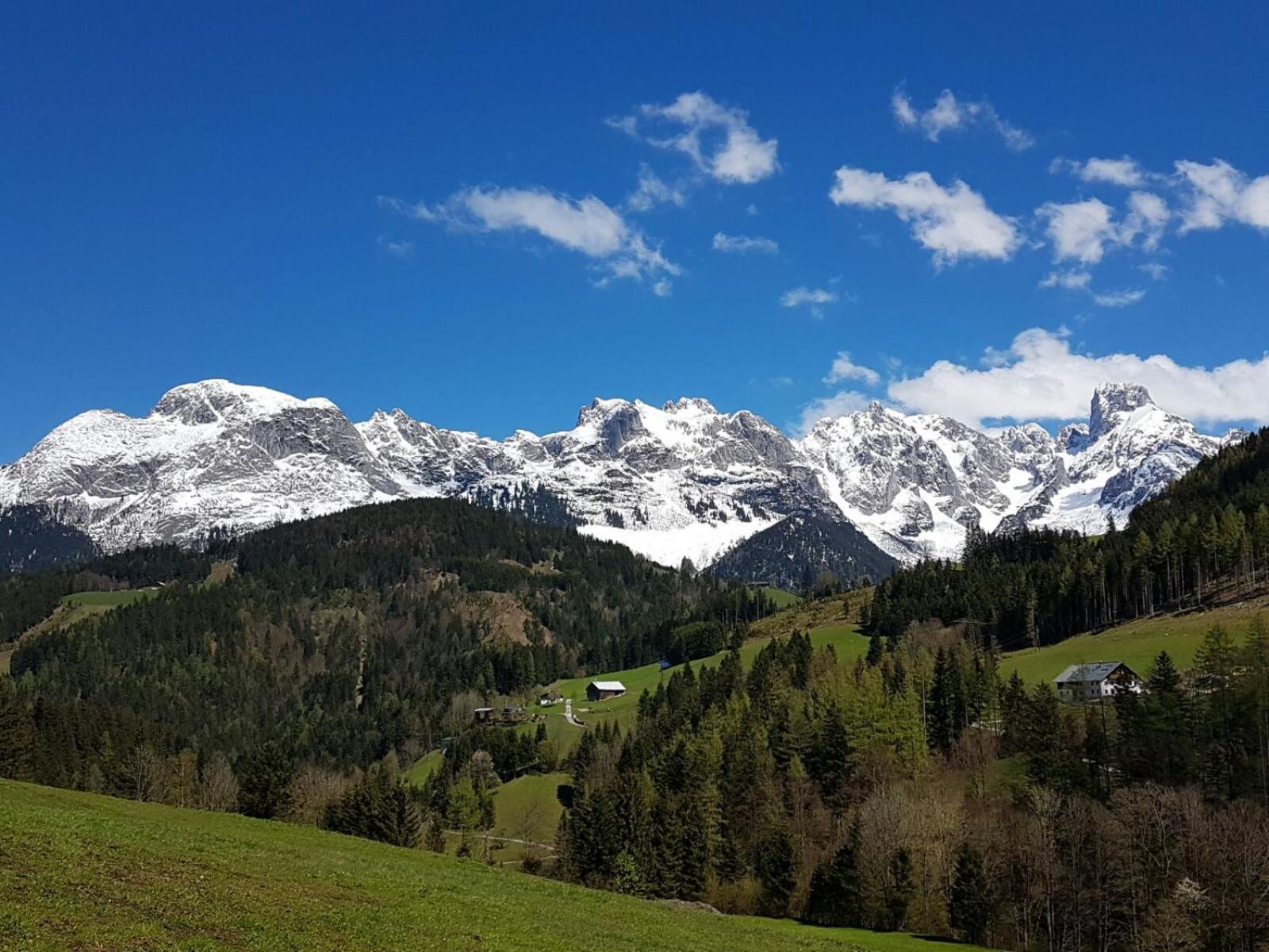 Kachelofenwohnung Poelzleitner Annaberg im Lammertal Luaran gambar